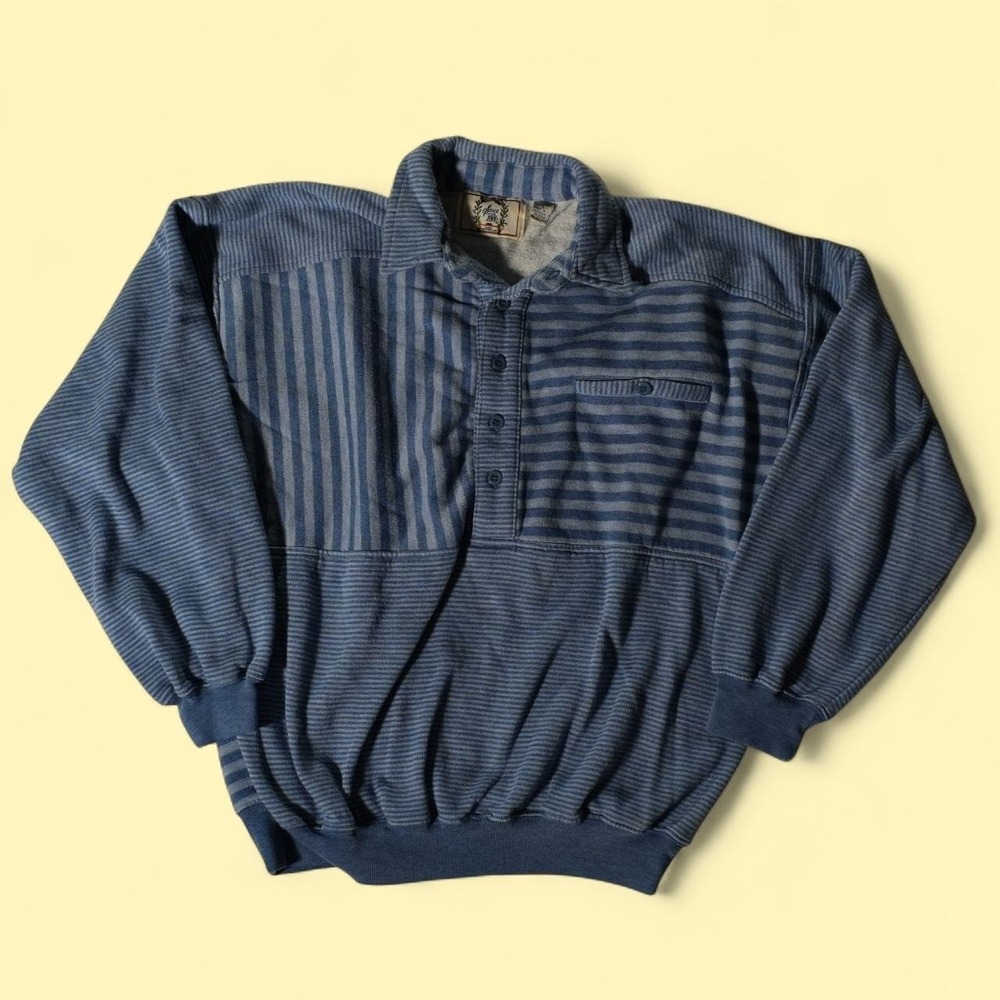 Vintage Sears Roebuck & Co Sweatshirt Size L Blue GUC
